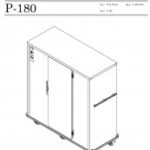 Exploded Parts View PDF for Model Number: P-180