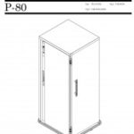 Exploded Parts View PDF for Model Number: P-80