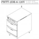 Exploded Parts View PDF for Model Number: PHTT-2DR-6 120V