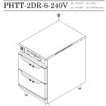 Exploded Parts View PDF for Model Number: PHTT-2DR-6 240V