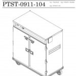 Exploded Parts View PDF for Model Number: PTST-0911-104