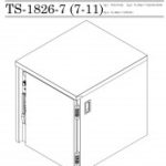 Exploded Parts View PDF for Model Number: TS-1826-7 (7-ELEVEN)